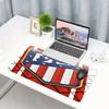 Atletico Madrid Print Mouse Pad, Anti‑Slip Desktop keyboard Mat, for PC Laptop Gaming Working Daily Use, Cool Festival Surprise Gift