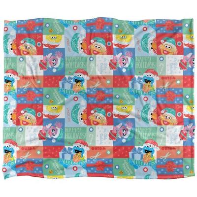 Silky Squares Holiday Supersoft Blanket