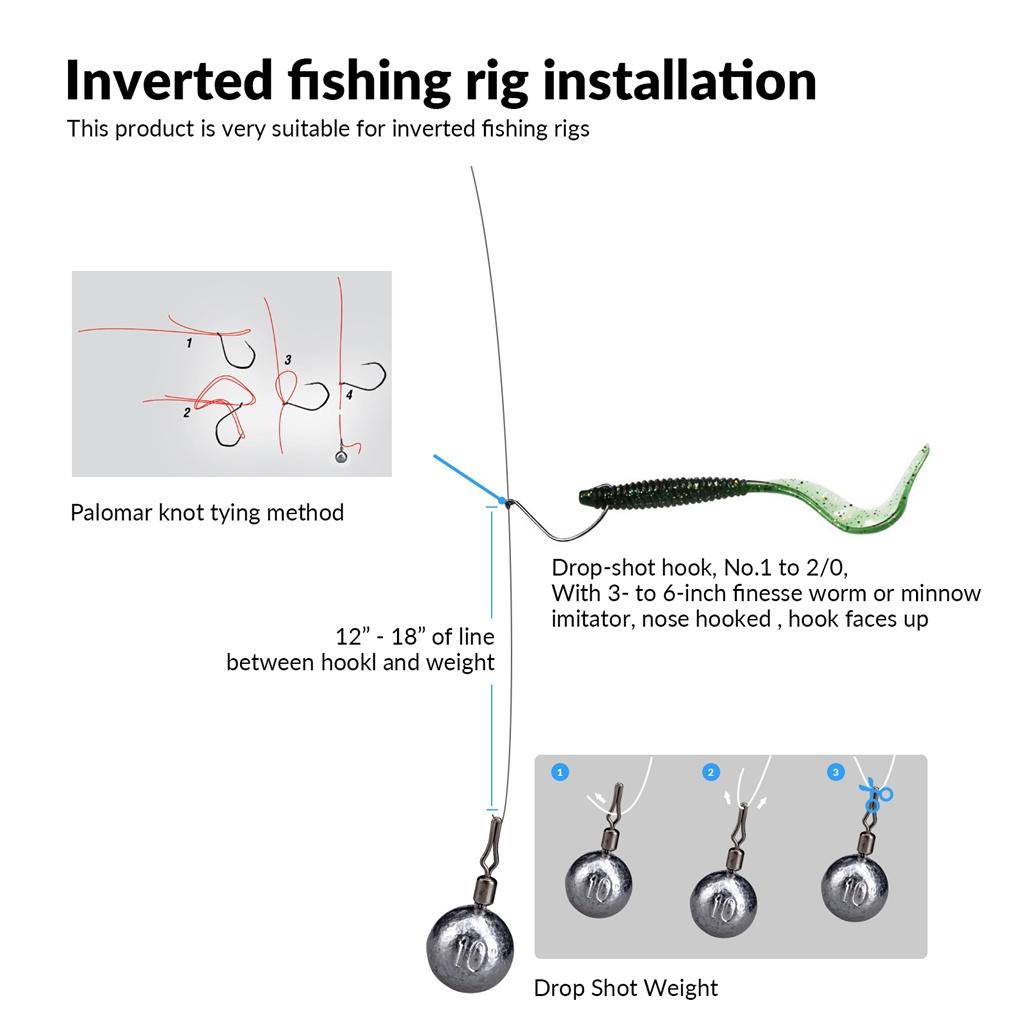 10pcs 3.5g 5g 7g 10g 14g 20g Fishing Weight Sinkers For Drop Shot Fishing Tackle Accessories