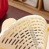 Strong Magnetic Suction Triangular Drain Basket for Secure Sink Attachment Twist Open Bottom Kitchen Strainer Organizers
