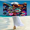 Ultra-Soft Beach Towel with Halloween horror Theme,Ideal for Pool - Camping, Diving - Perfect Travel Essential, Vibrant Beach Towel.