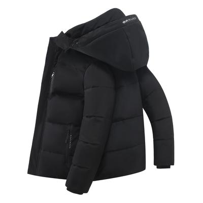 Men's Thick Warm Down Jacket for Cold Weather, Ideal for Middle-aged & Young Men, Father's Wear, Large Size Outdoor Winter Coat.