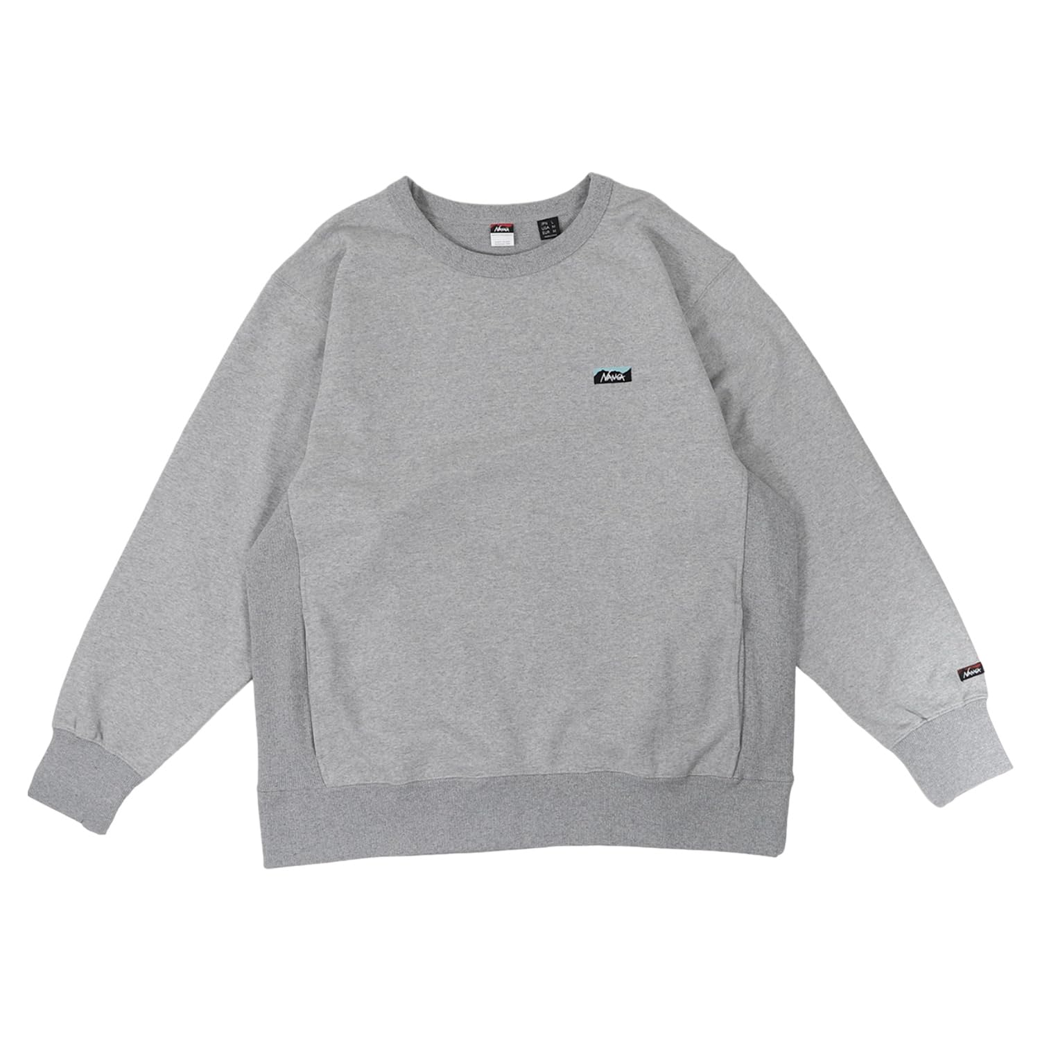 

NANGA Men s Eco Hybrid Mini Box Logo Embroidered Sweatshirt NW24411F013 LGRY L