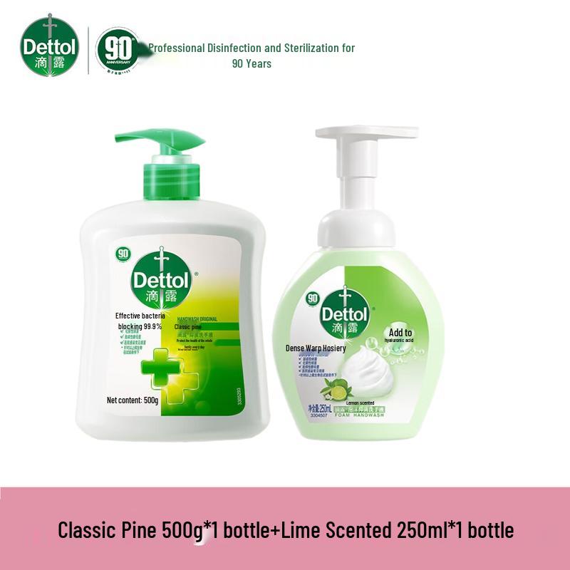 

Dettol Antibacterial Foam Hand Soap Dual Pack