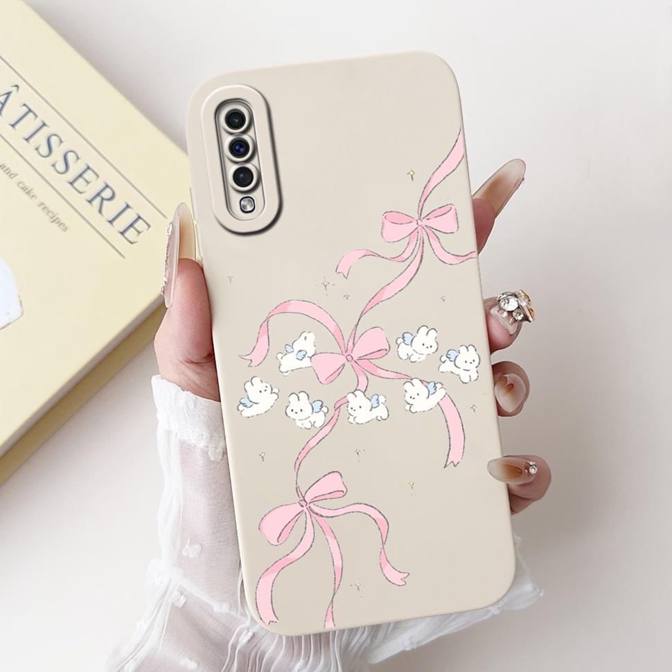 Protector Cover For Samsung Galaxy A50 Case Floral Animals Silicone Soft Coque for Samsung A50 SM-A505FN Case Phone Bags