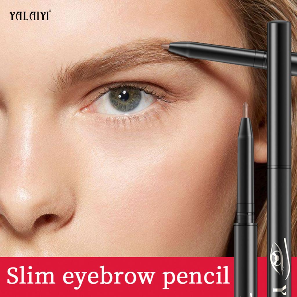 Ultra-fine Eyebrow Pencil Double-ended Waterproof, Sweat-proof And