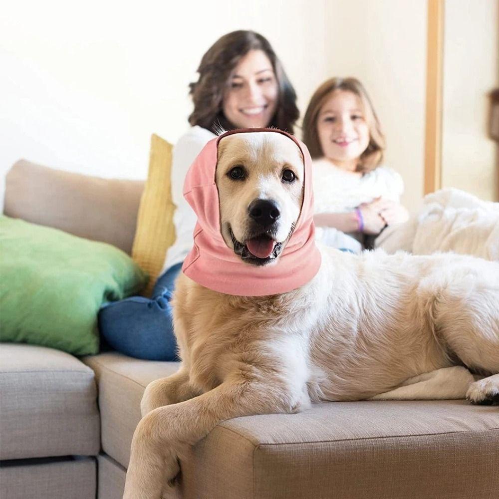 Windproof Pet Ear Cover Noise Cancel Cat Neck Warmer Pet Earmuff  Dog Accessory Supplies