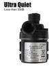 Ultra-quiet DC 12V 24V Home 800L/H Portable Brushless Motor Submersible Water Pump 5M for Cooling System Fountains Heater Mini