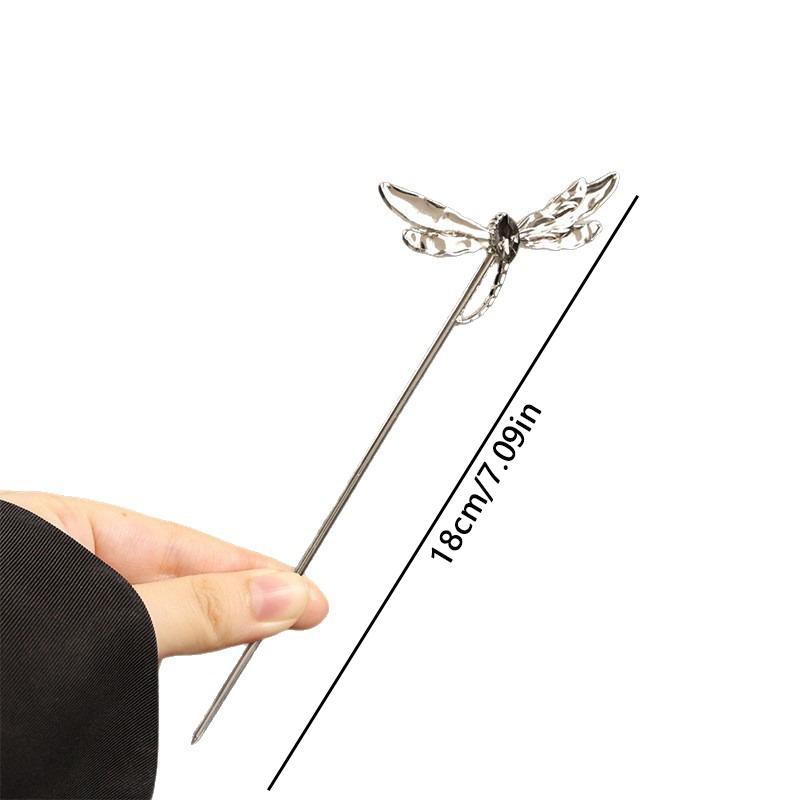 Playful Cute Three-dimensional Dragonfly Women's Hair Hairpin Niche Fashion Hair Accessory Suitable for Various Hairstyles