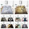 Quilt Cover Set with Pillowcase Wolf Home Textiles Creative Highend Bedding Suit Luxury Duvet Covers