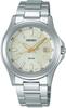 Seiko Men S Solar Watch Off White Dial StainleSS Steel Silver Sbpn069