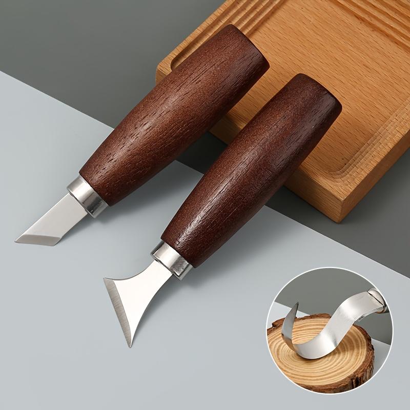 Heavy-Duty Carbon Steel Carving Knife Set, Exquisite And Durable Carving Tools, Woodworking Tool Set