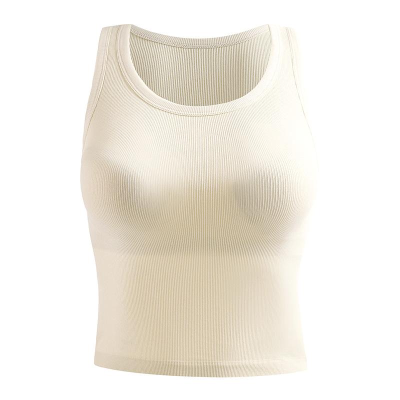 Женское цельное белье с фиксированной чашкой и сборкой можно носить снаружи Word Back, удобное и универсальное нижнее белье для занятий йогой и спортом S слоновая кость