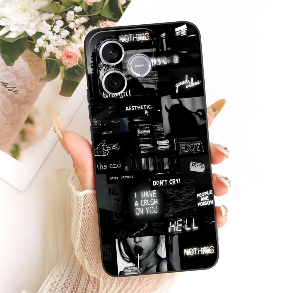For Honor 600 Lite 5G Casing Cover Silicone Luxury Fashion Kawaii Cute Painted Shockproof Phone Case For Honor LNA-NX1