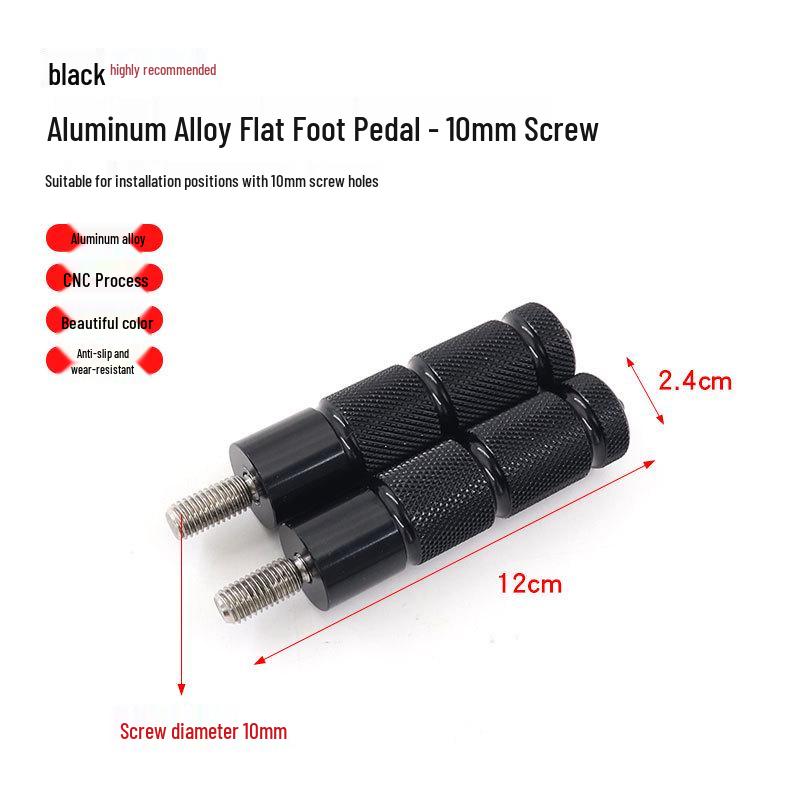 Diama New Standard Electric Bicycle Pedals & Footrests for Battery Car Modification