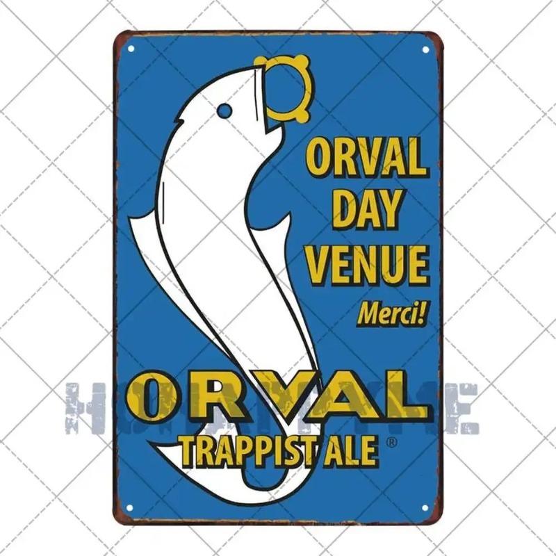 Beer Themed Metal Sign, Bar Pub Cabin Wall Decor 20x30cm