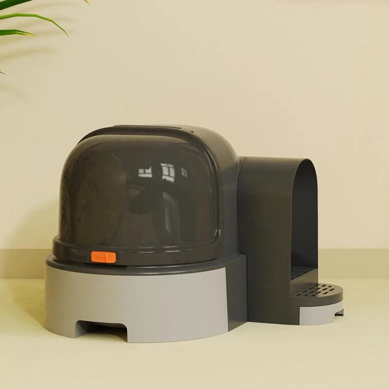 Cat Litter Basin Totally Enclosed Corridor Cat Toilet Cat Litter Basin Enclosed Drawer Type Extra-large Odor and Sand Proof