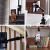 Car Rearview Mirror Phone Holder 360°Universal Mobile Phone Car Mount Holder 360° Rotation for Cell Phones GPS