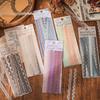 Off-White Lace Sticker PET Scrapbook Stickers Decorative Stickers for Journal