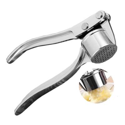 Manuální lis na česnek Slitina mlynku na česnek s ergonomickou rukojetí Nerezový drtič česneku pro kuchyň restauraci
