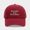Ins Style Soft-Top Korean Versatile Letter Embroidered Face-Slimming Baseball Cap - Women Cotton Casual Sun-Protective Visor Hat