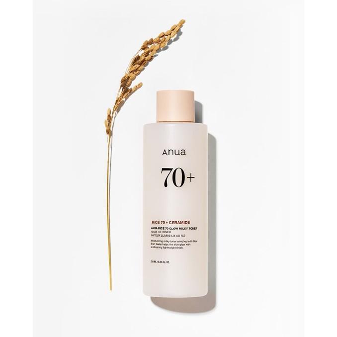 

ANUA Rice 70 Glow Milky Toner, 250ml / 40ml 250ml