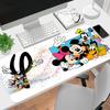1Pc Mickey Mouse Friends Gaming Mouse Pad Keyboard Desk Mat Non-slip Rubber Lock Edge Waterproof Computer Mousepad for Office Home Decor Y1672