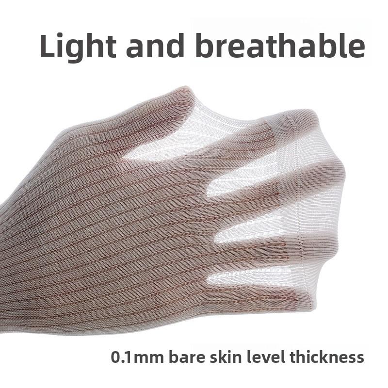 Silk Stockings for Children, Featuring Ultra-thin and Cool Summer/winter Style, Long and Breathable Socks Without Frizzing.