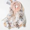 Shanghai Story New Silk Scarf Women's Spring and Summer Thin Mulberry Silk Printed Scarf Fashionable and Versatile Shawl