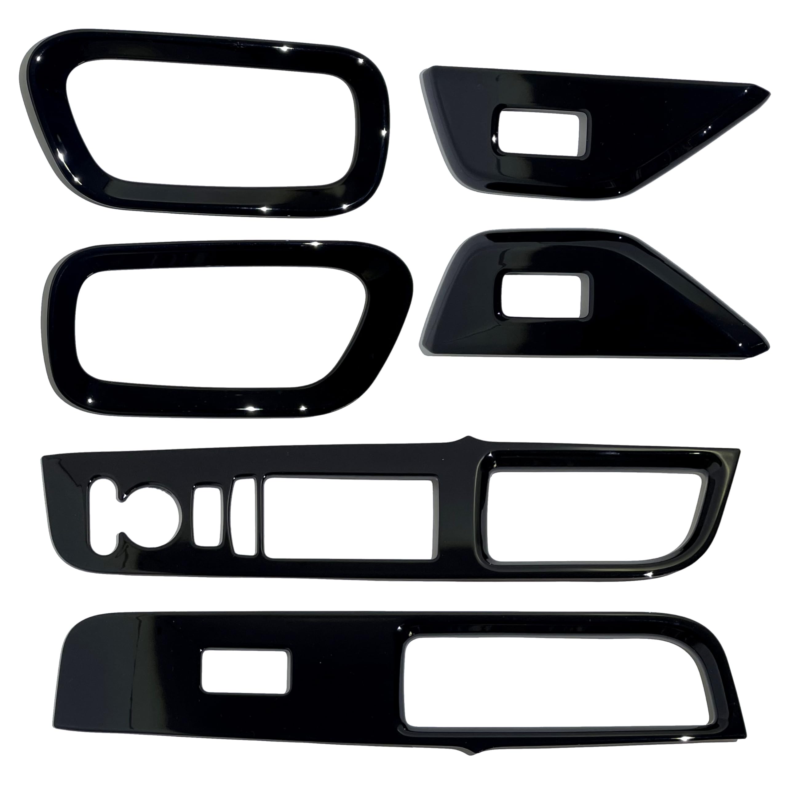 

Flatland Stepwgn Spada Air RP6 RP7 RP8 RP Series Custom Interior Parts Accessories Door Switch Panel Cover Front Door Handle Panel Garnish (Piano