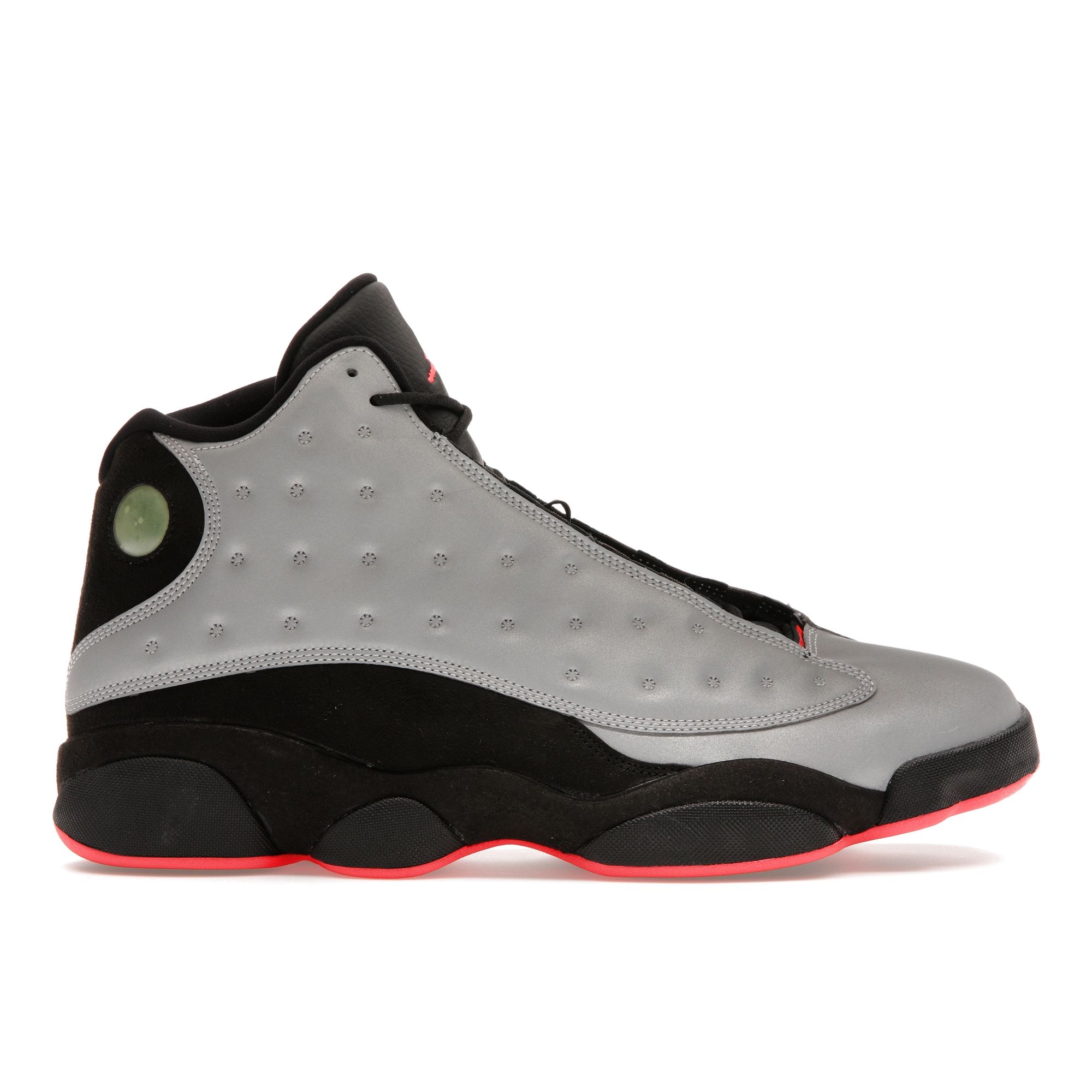 

Air Jordan 13 Retro Reflective Silver Мужские кроссовки Infrared-23 Черные 696298-023