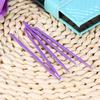 100PCSCelsiusBag Lady   Disposable Extension Mascara Brush Eyelash Glue Cleaning Stick(Yellow)