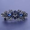 1pc Alloy Rhinestone Hair Clip, Evening Updo Hair Accessory, Gift