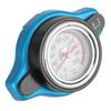 Universal Thermostatic Radiator Cap Water Tank Cover Leakproof W Temperature Gauge