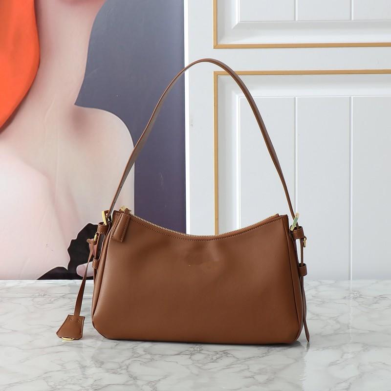 Large Capacity Tote Bag Women Leather Underarm Shoulder Handbag