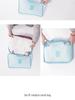 Travel Bag 6-Piece Set: Oxford Cloth Organizer for Underwear, Bras, and Shoes