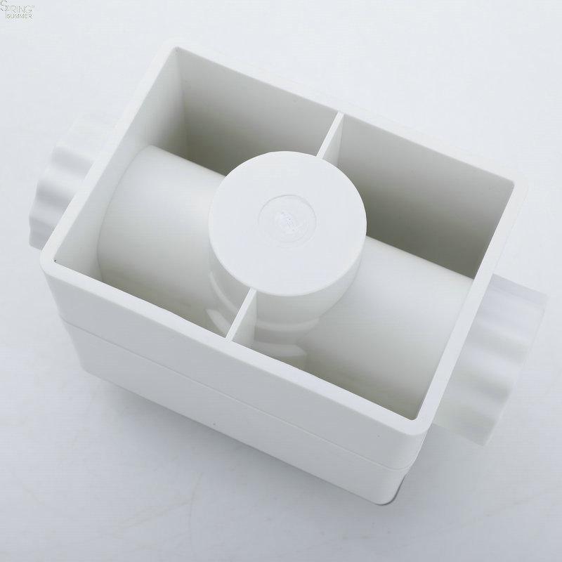 PPR Concealed Public Directly Squatting In-wall Foot Pedal Toilet Pushed Flusher  Flushing Valve Hand Control Toilet Flush Valve