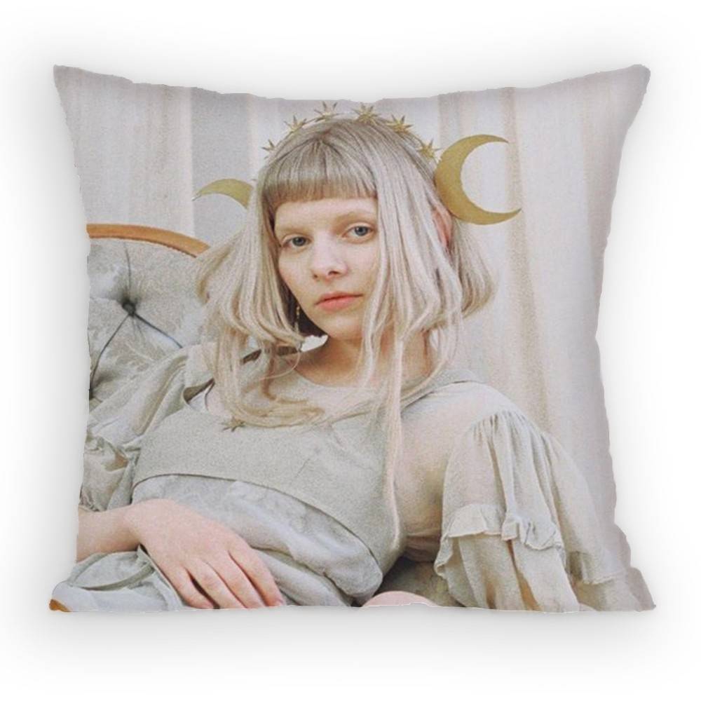 Singer AAurora AAksnes Pillow Case Sofa Living Room Bedroom Headboard Backrest Cushion Square Cushion Nap Time