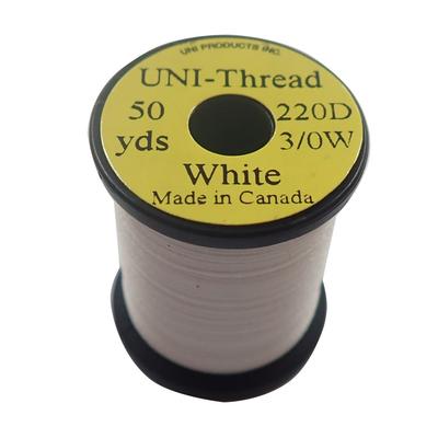 TIEMCO Fly Tying UNI Uni Thread 3/0 50 Yards White