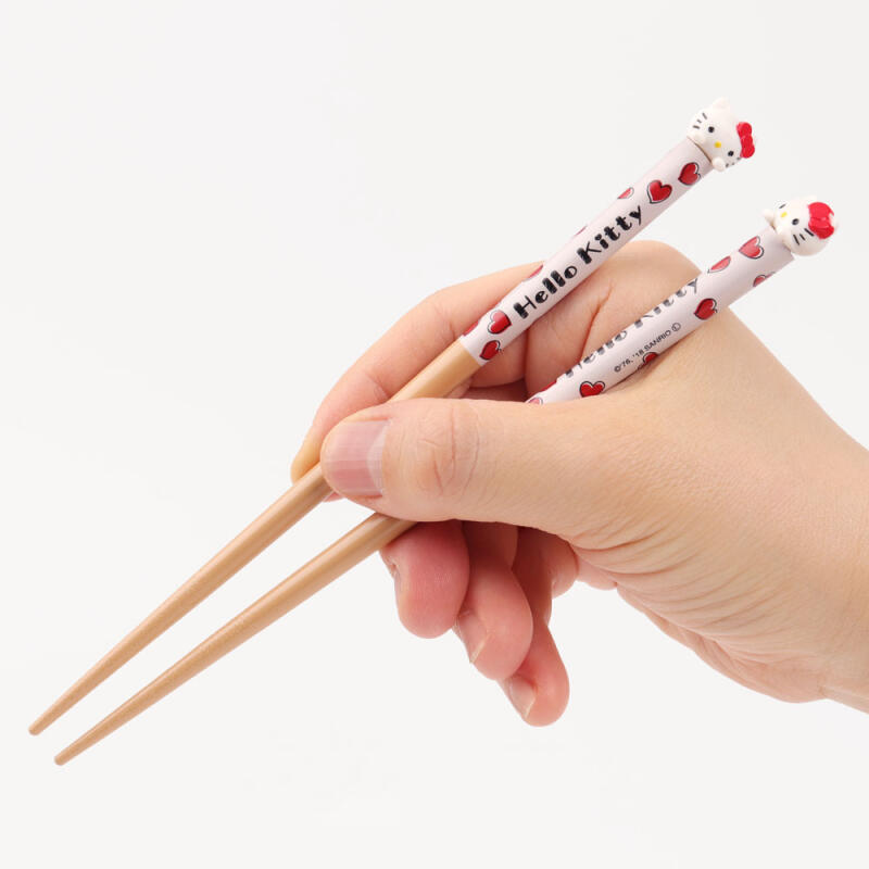 Hello Kitty Mascot Wooden Chopsticks 16.5cm