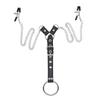 Adjustable Nipple Clamps & Penis Ring Set for Men - Erotic Adult Device