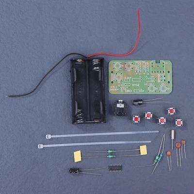 DIY Electronics Set 76-108MHz DIY FM Stereo Radio Kit Practice Soldering Learning Electronics Kit Radio Receiver Module