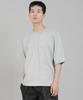 Seinteukeulu Plain R-Neck Half-Sleeve T-Shirt Rhr-896 Gray