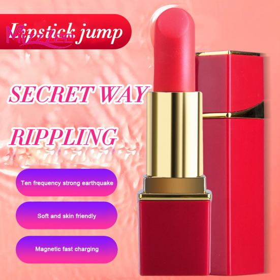 Femei Masturbare Ruj Forma Viteza de incarcare USB Vibrator 10 Stimulator punct G Femei Sex