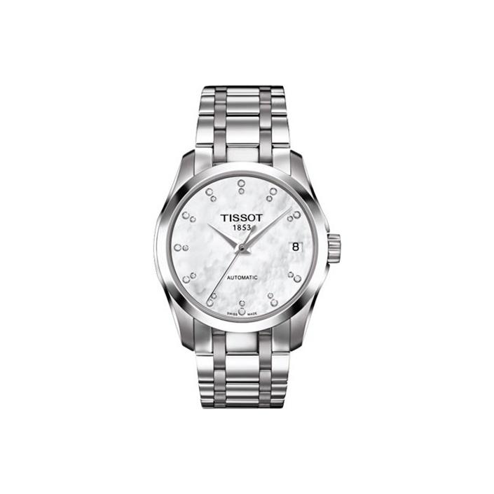 TISSOT Women s Kutu Collection Watch T035.207.11.116.00 Silver Strap