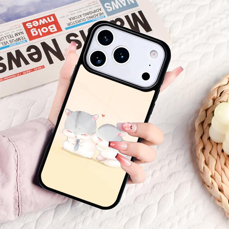 Guinea Pig Hamster Collage Phone Case For IPhone 17 16e 15 14 13 12 11 Pro Max Air Mini Soft Protective Cover