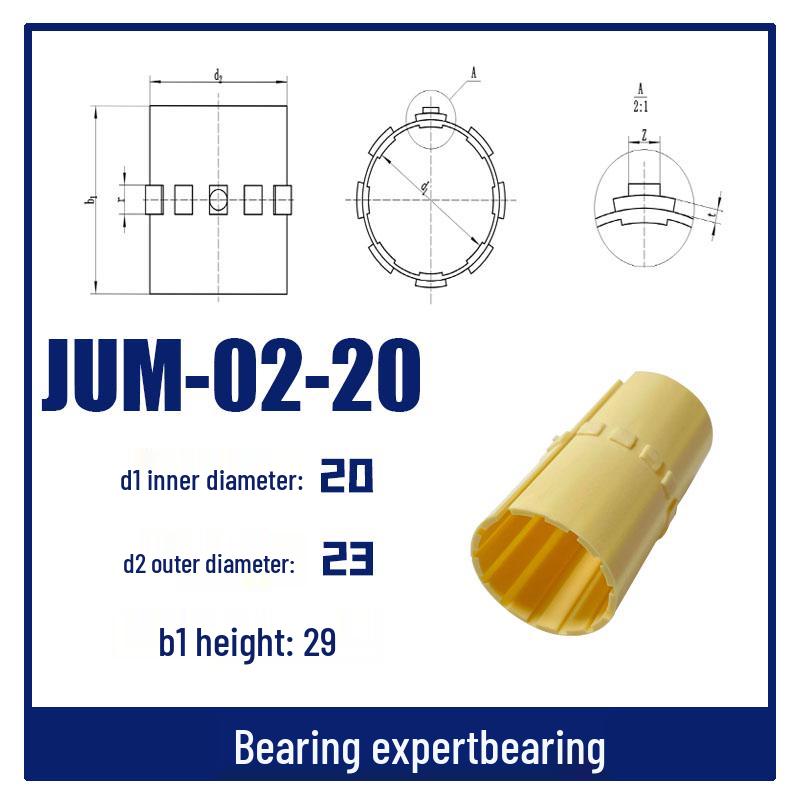 Igus JUM-01-25 Self-Lubricating Plastic Linear Bearing Bushing