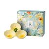 JOYYE Floral Ceramic Three-Compartment Nut Platter