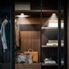 3w Super Bright Cob Under Cabinet Light Led Wireless Remote Control Dimmable Wardrobe Night Lamp Home Bedroom Closet Kitchen