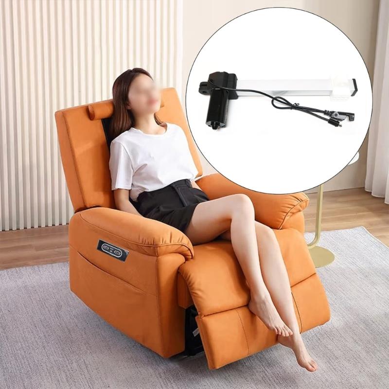Practical Safety Overloads Protective Linear Actuator 333mm Stroked 24V Motor for Adjustable Furniture Replacement